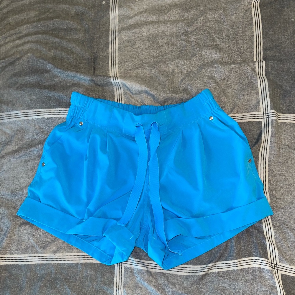 lululemon athletica Blue Athletic Shorts
